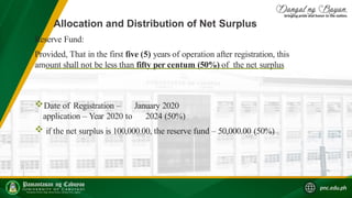 Net Surplus Calculation allocation-and-distribution-of-net-surplus-210221130246.pptx