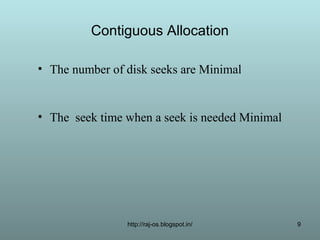 Allocation methods continuous method.47 | PPT