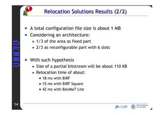 RCIM 2008 - Allocation Relocation