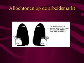 Allochtonen op de arbeidsmarkt 