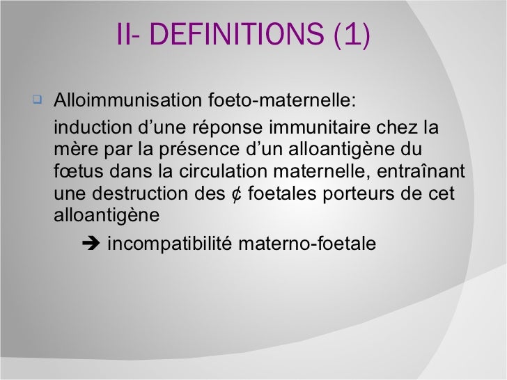 Alloimmunisation 2011 sf
