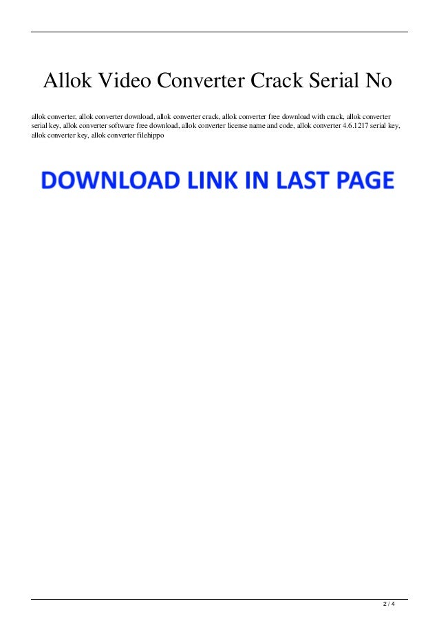 Allok video splitter download full version free