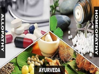 AYURVED
AHOMEOPATHY
A
COMPARISO
N
 