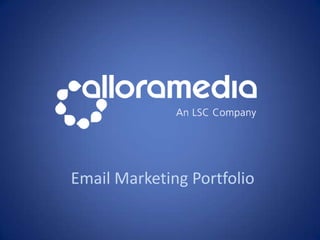 Email Marketing Portfolio 