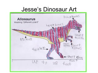 Jesse’s Dinosaur Art
 