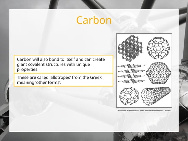 Allotropes Of Carbon With Giant Covalent Structures Powerpoint.ppt