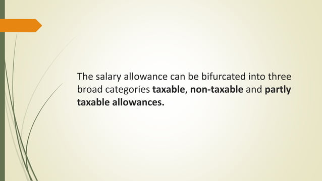 Allowances | PPTX | Personal Taxes | Personal Finance