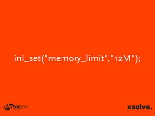ini_set("memory_limit","12M");

 