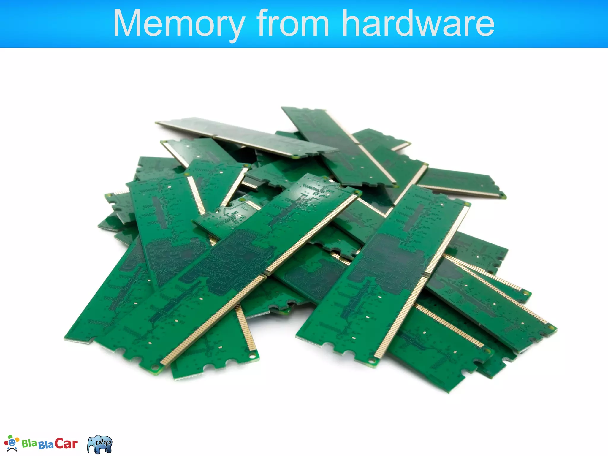 Memory in a user process  The Virtual Memory image is divided in segments  text  data  heap  stack 
