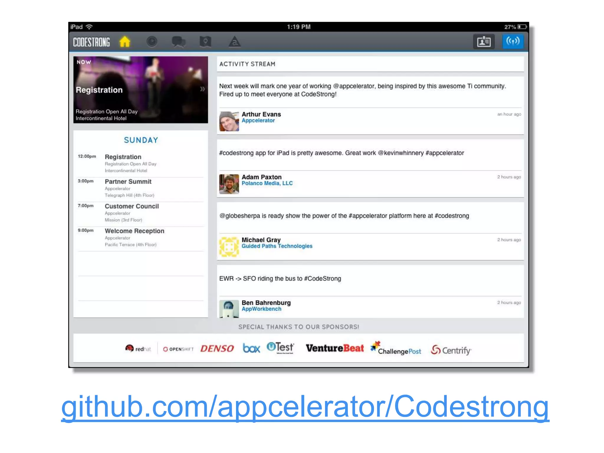 github.com/appcelerator/Codestrong
 
