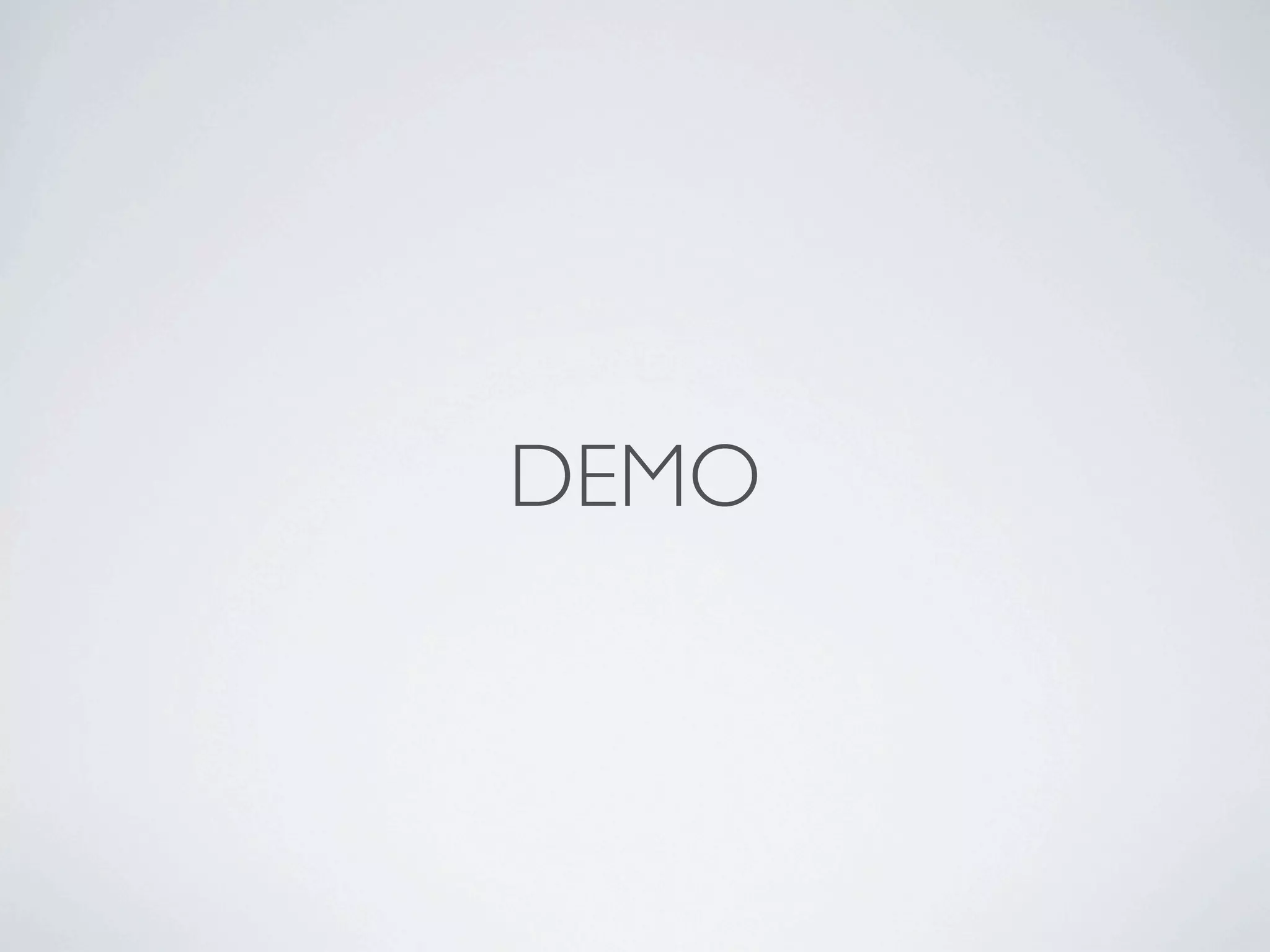 DEMO
 