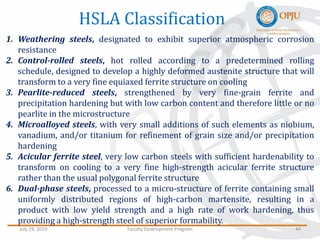Hsla Panel Alloy design for Structural and rail applications | PDF