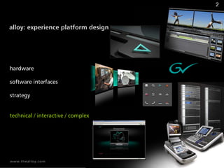Alloy NX Industrial Design