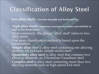 Alloy Steel | PPT