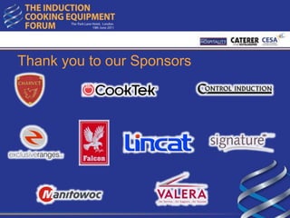 Thank you to our Sponsors
 