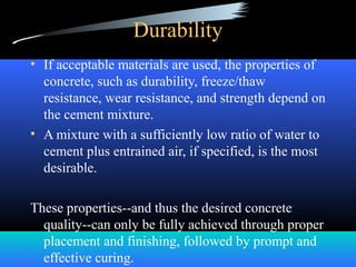 Physical properties of Building materials. | PPT