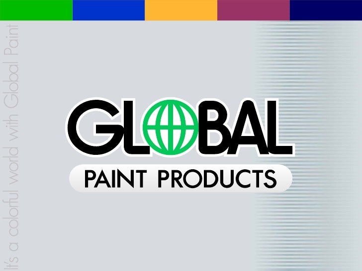 Company Profile Global Paint Products B.V.