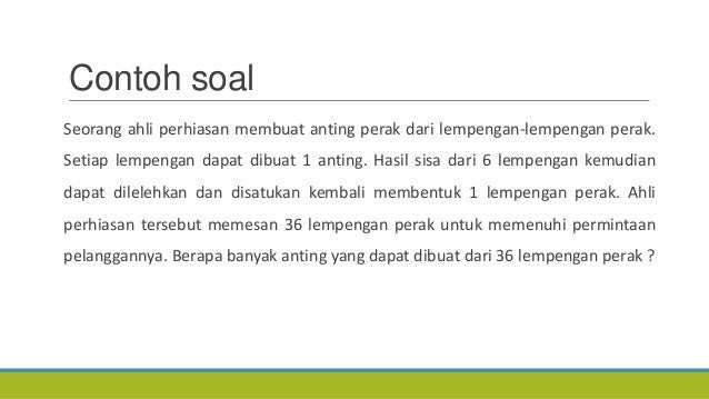 10 Strategi Pemecahan Masalah Matematika 10 Strategi Pemecahan Masalah Matematika