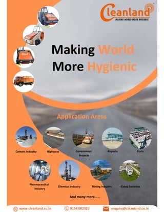 Road Sweeping Machine Cleanland catalogue | PDF