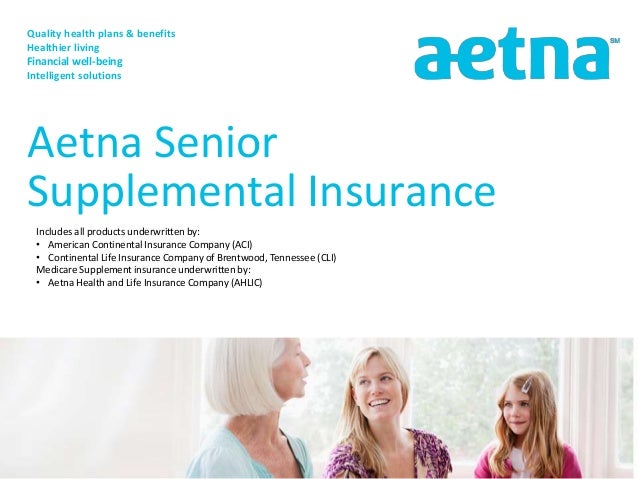 Aetna Senior Supplemental Insurance