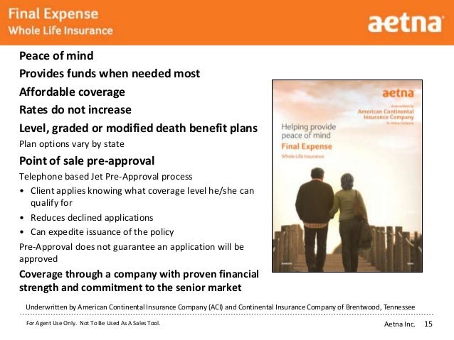 Aetna Senior Supplemental Insurance Aetna Senior Supplemental Insurance