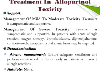 Allopurinol drug information