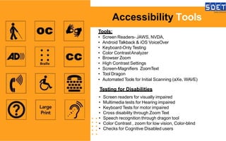 End to End Testing with Quality Enthusiasts: SDET Technologies | PPTX