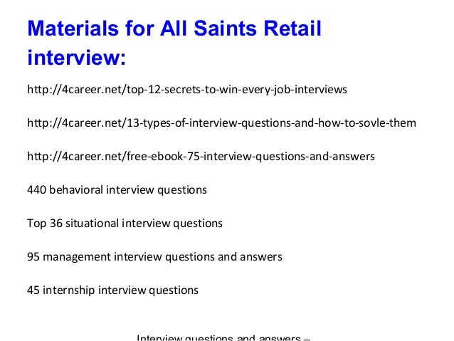 retail job interview questions under fontanacountryinn com retail job interview questions