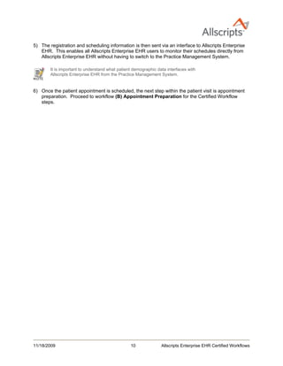 Allscripts Certified Workflows | PDF