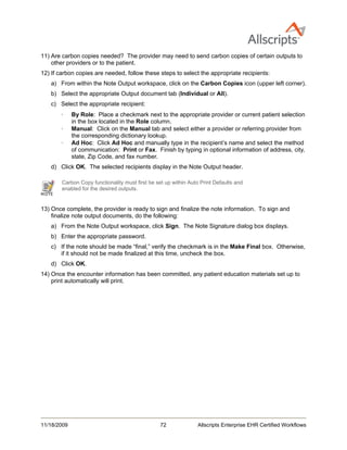Allscripts Certified Workflows | PDF