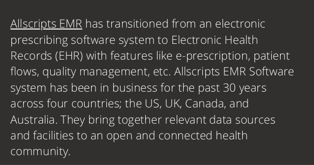 Allscripts emr | PDF