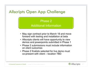 Allscripts Update Webinar Slides | PDF | Computer Software and ...