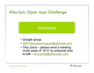 Allscripts Update Webinar Slides | PDF | Computer Software and ...