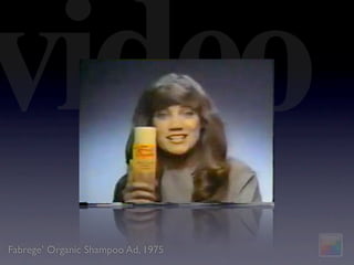 video
Fabrege’ Organic Shampoo Ad, 1975
 
