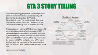 Gta Development.pdf Grand Theft Auto III - The Groundbreaking Game | PPTX