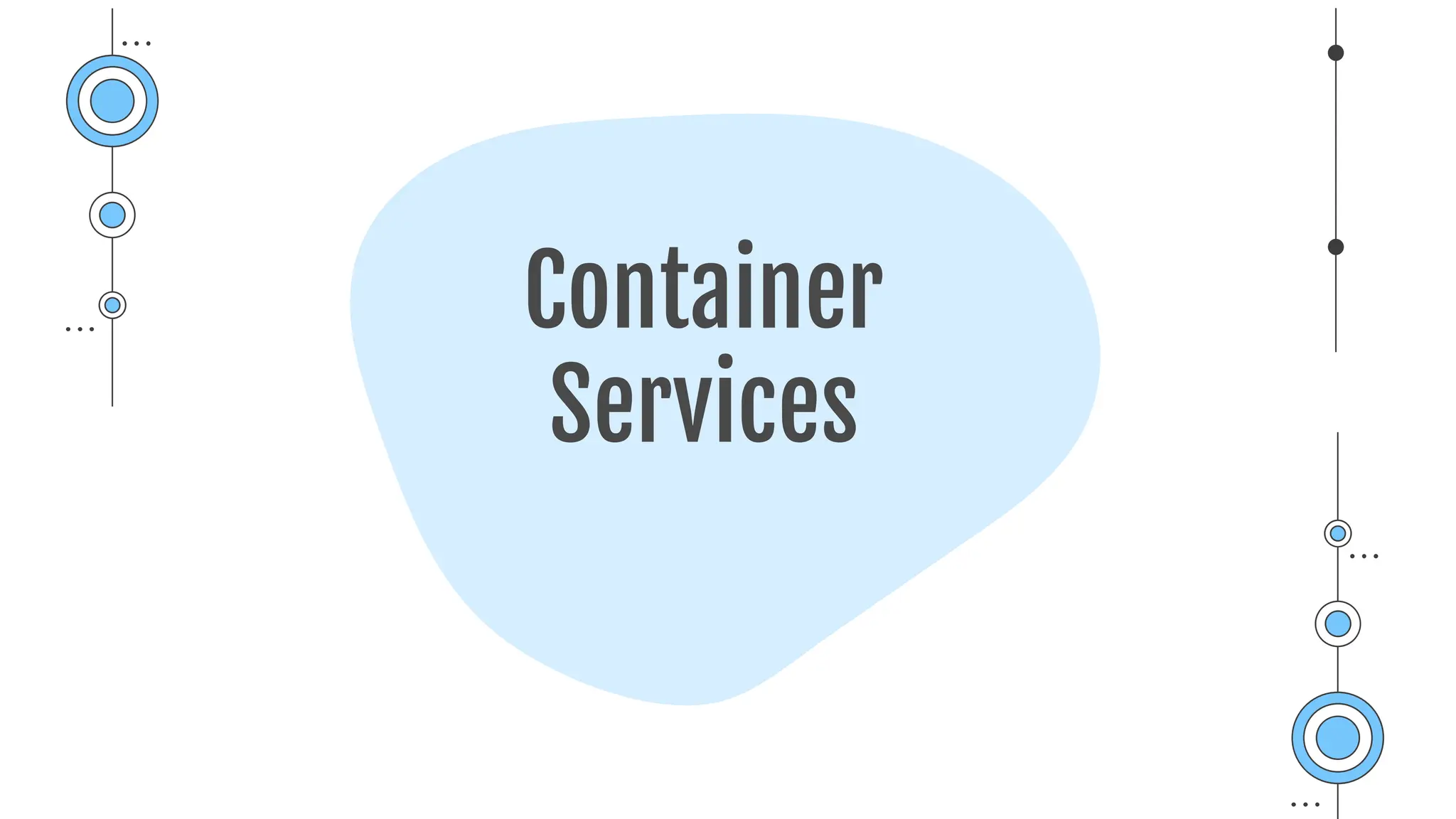 Container
Services
 
