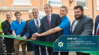 © 2020 Greentown Labs. Confidential. 60
JOIN US!
Questions? Please contact Cayman
Somerville, Director of Strategic Member
Growth, at
csomerville@greentownlabs.com
 