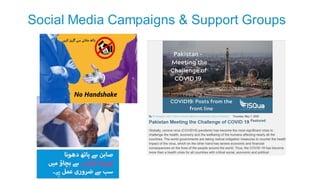 Social Media Campaigns & Support Groups
16
 