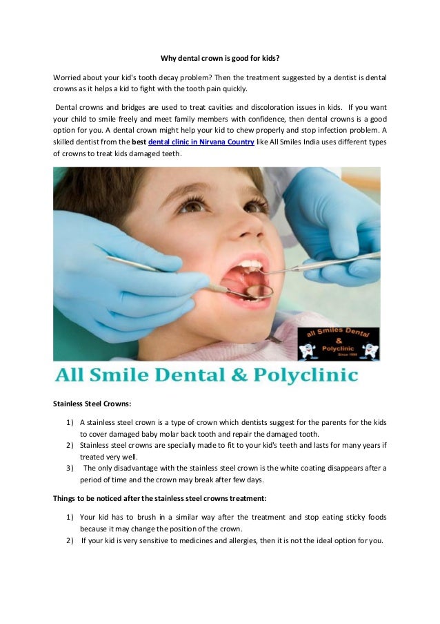 why dental crown good