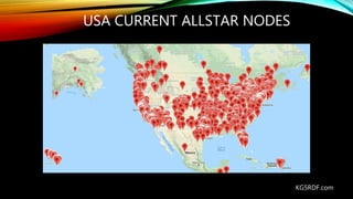 USA CURRENT ALLSTAR NODES
KG5RDF.com
 