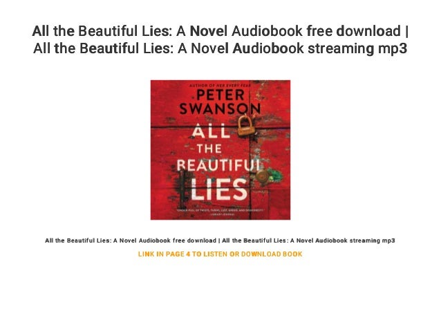 All the Beautiful Lies A Novel Audiobook free download
