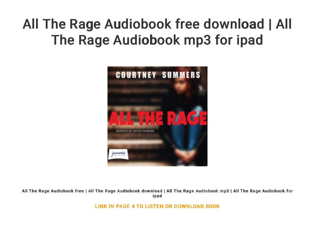 all the rage a novel all the rage a novel