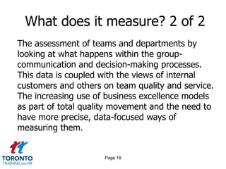 Page 16<br />What does it measure?<br />