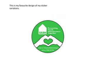 This is my favourite design of my sticker
variations.

 