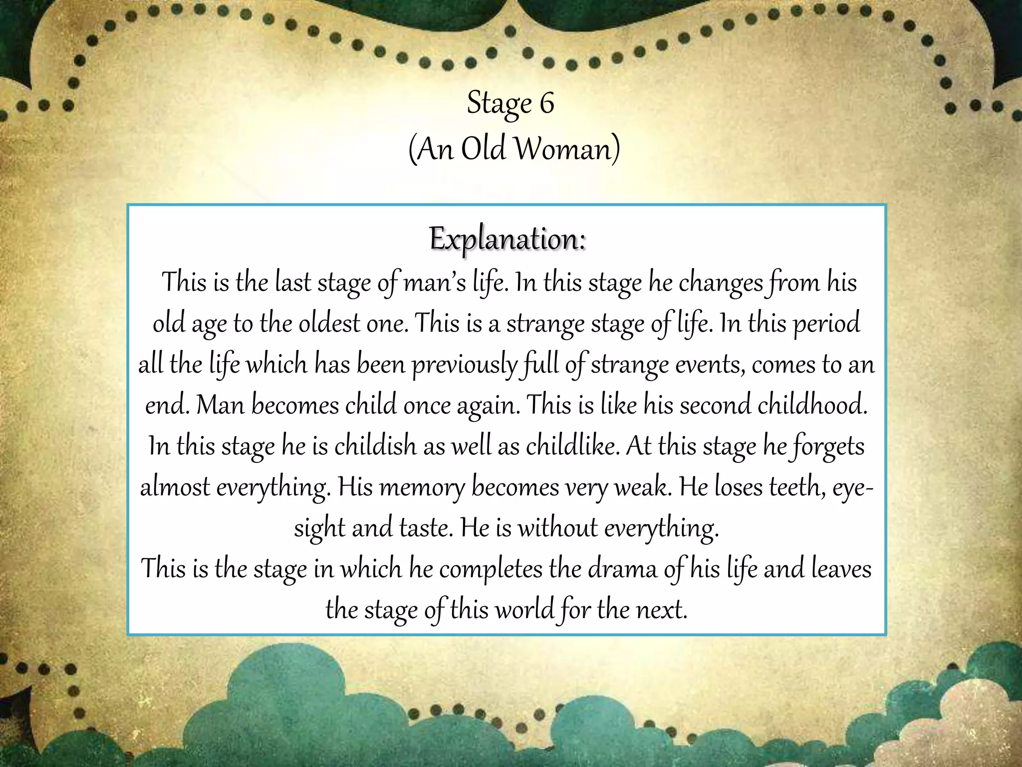 All the worlds a stage ppt