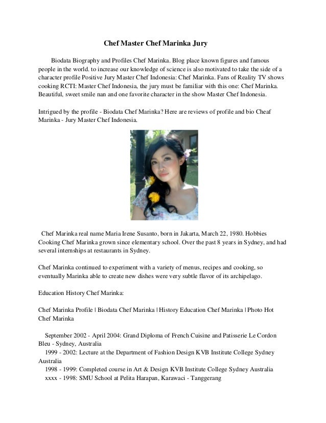 All things about chef juna