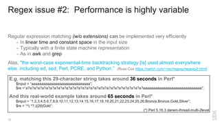 Pcre Examples Regex Considered Harmful: Use Rosie Pattern Language Instead | PDF