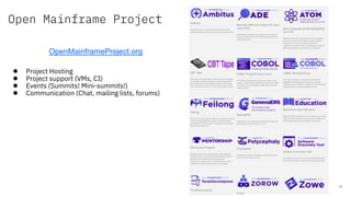 A Tour of Open Source on the Mainframe | PPTX