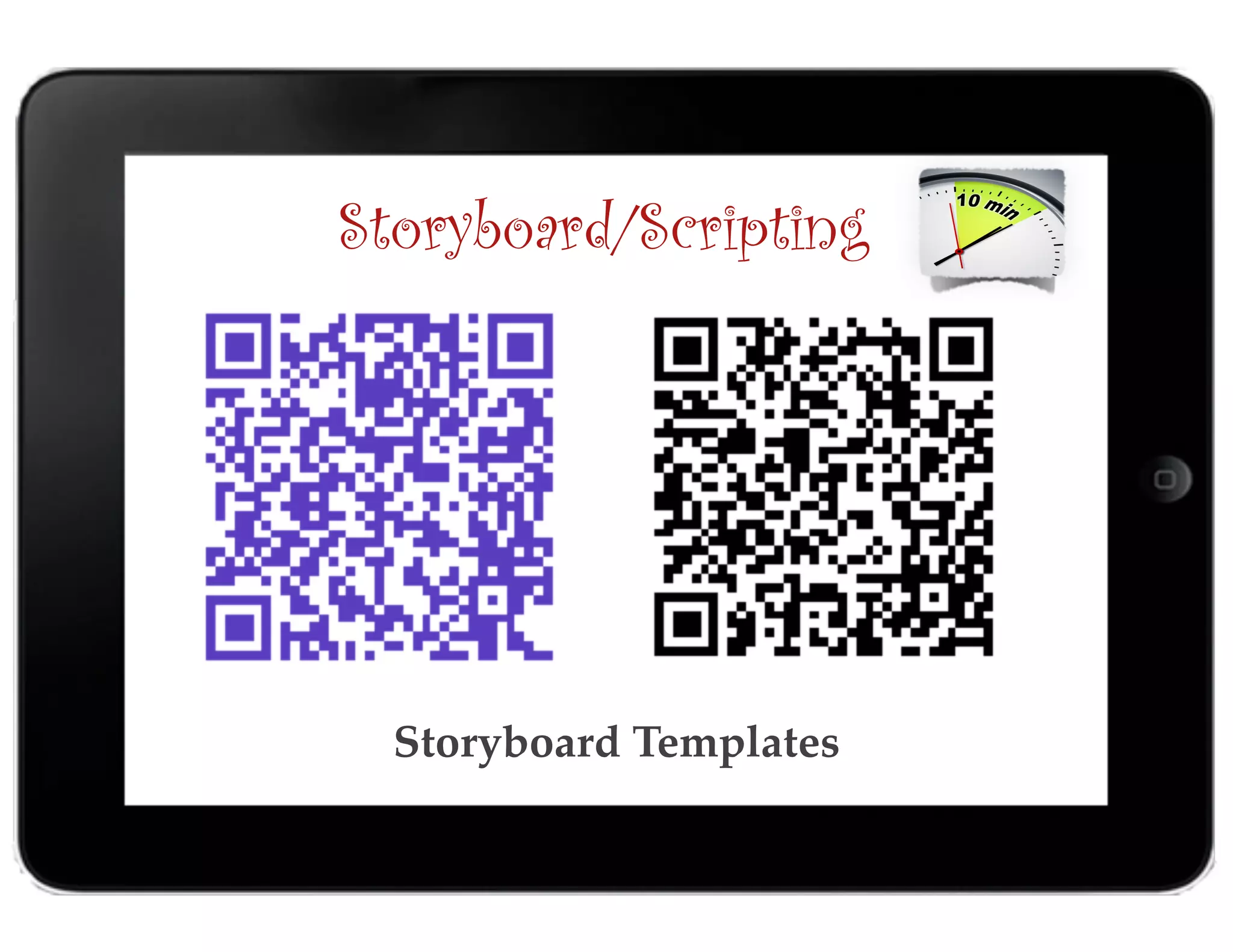 Storyboard Templates
Storyboard/Scripting
 