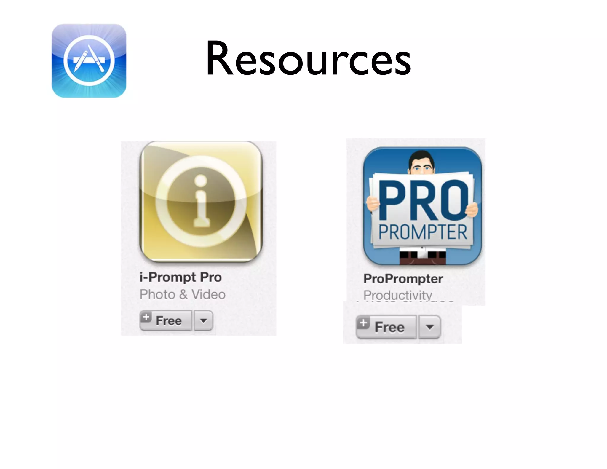 Resources
 
